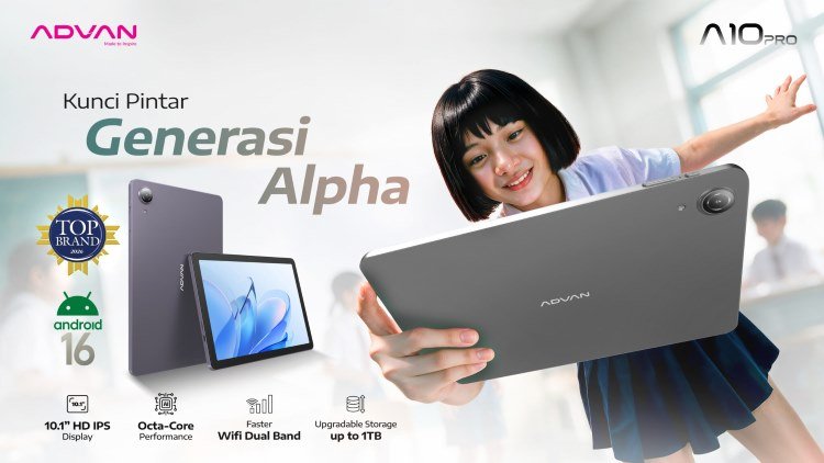 ADVAN A10 Pro Resmi Meluncur, Harga Rp1,6 Jutaan