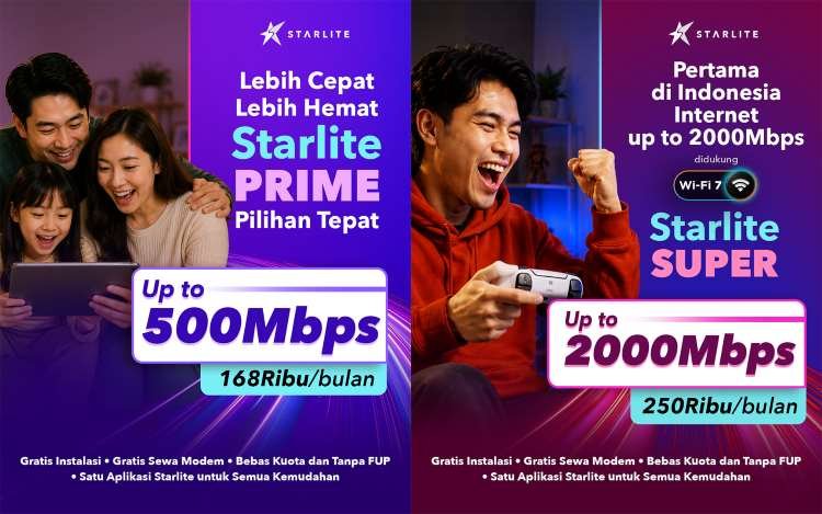 Surge Rilis Internet Kabel Starlite Berbanderol Mulai Rp168 Ribu
